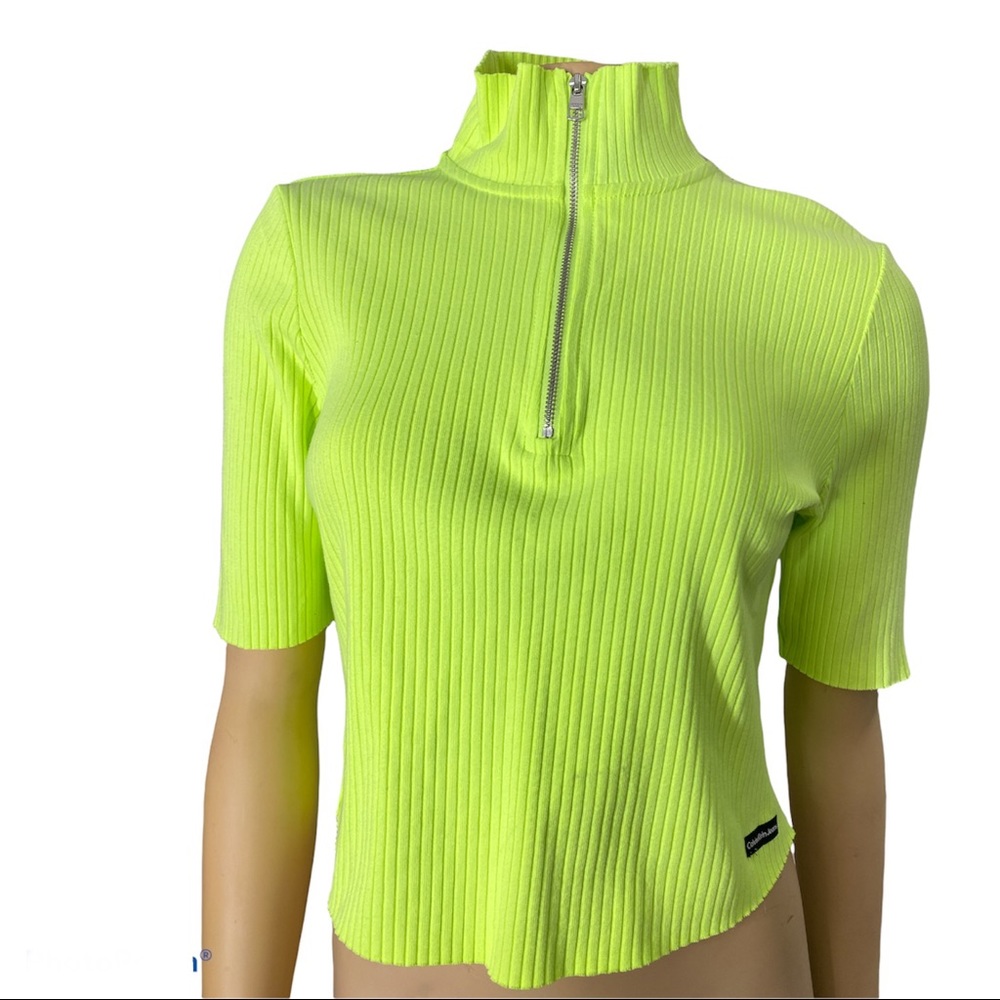 Calvin Klein Jeans green blouse size XL